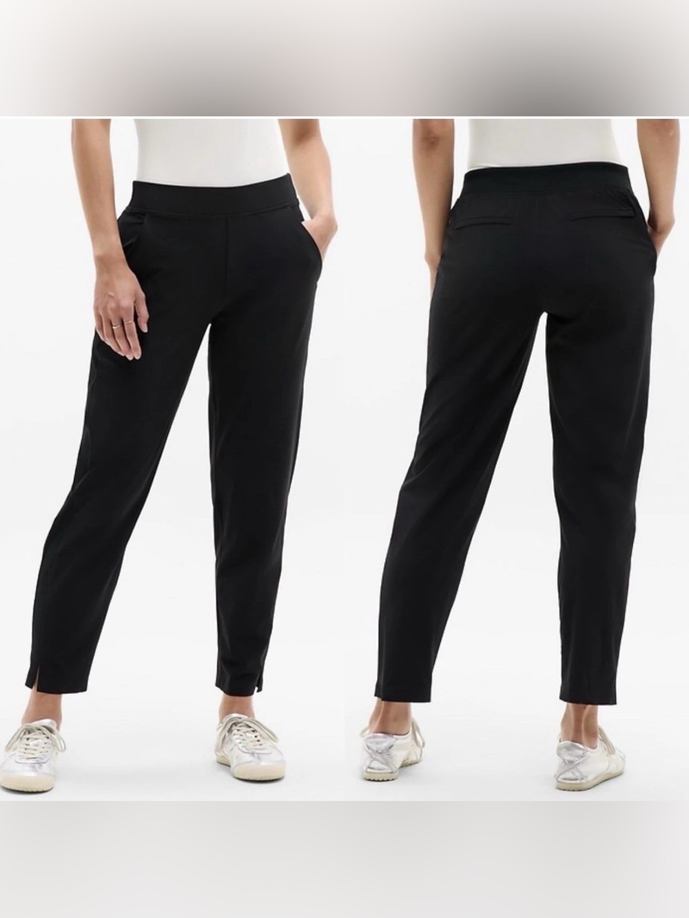 EUC Athleta Brooklyn Ankle Pant Sz 2 Black
